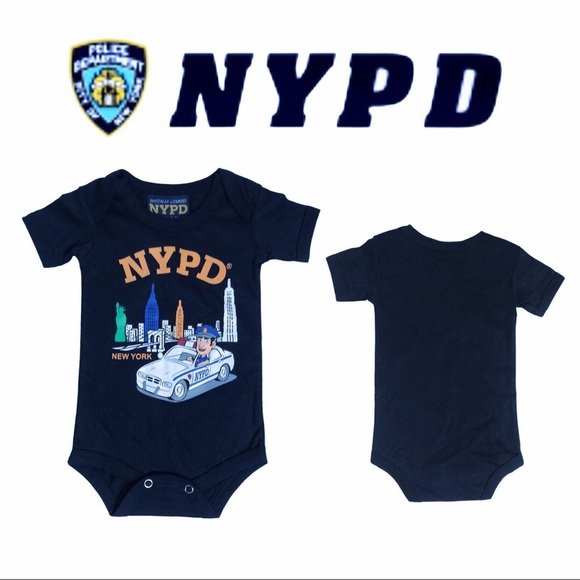 NWT NYPD Navy Infant Bodysuit - Picture 1 of 9